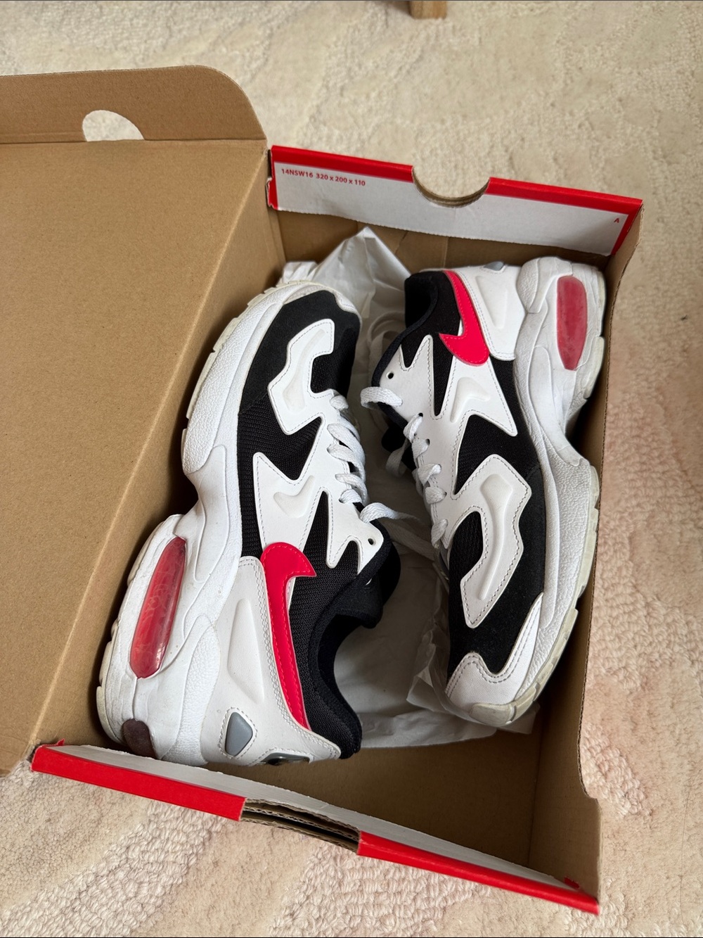 Nike Air Max 2 Light - white/red orbit/black - Picture 3 of 5